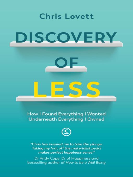 Title details for Discovery of LESS by Chris Lovett - Available